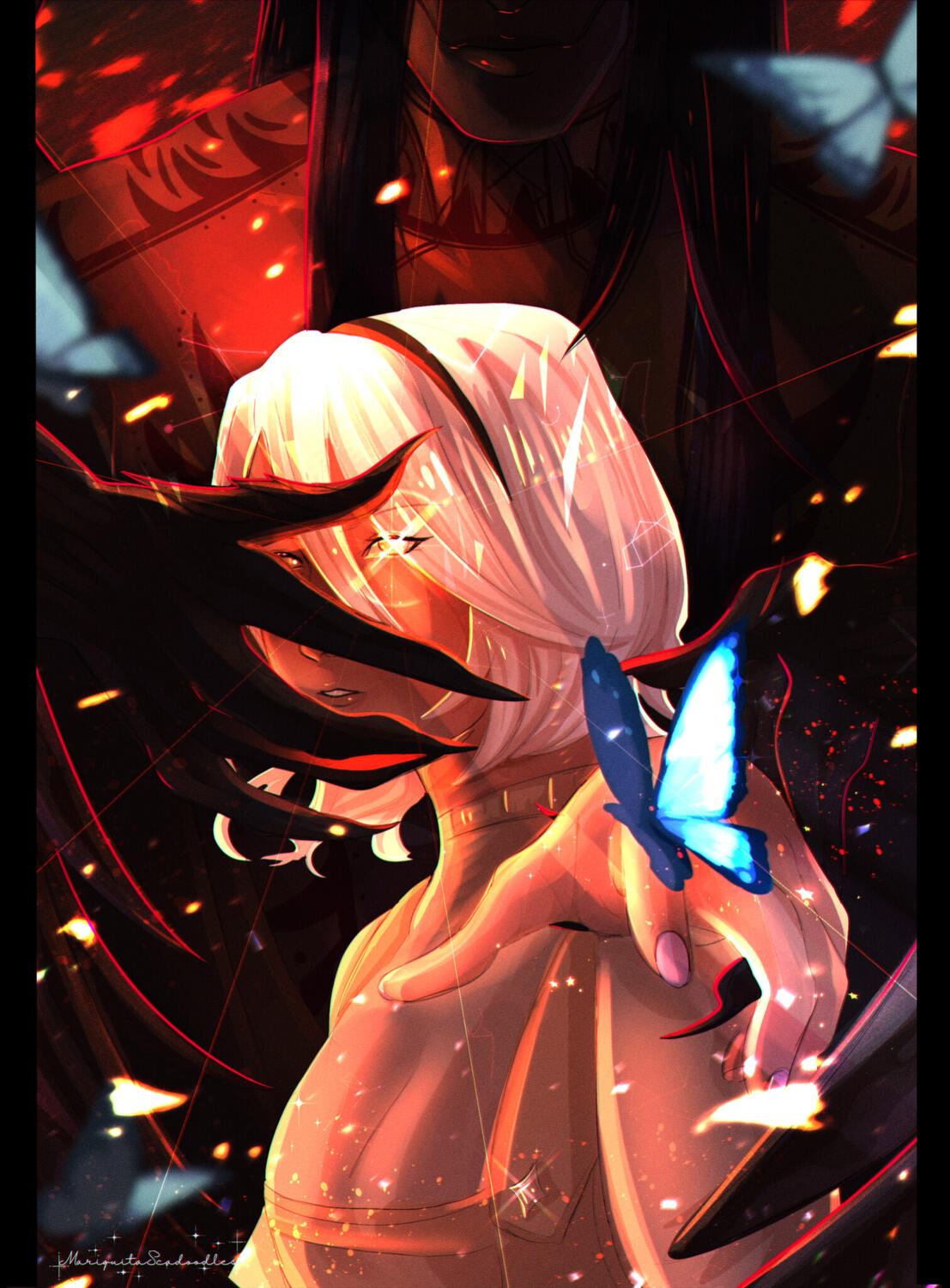 Ex- Bust + Half Body - $85 USD+ $110 USD= $195 USD